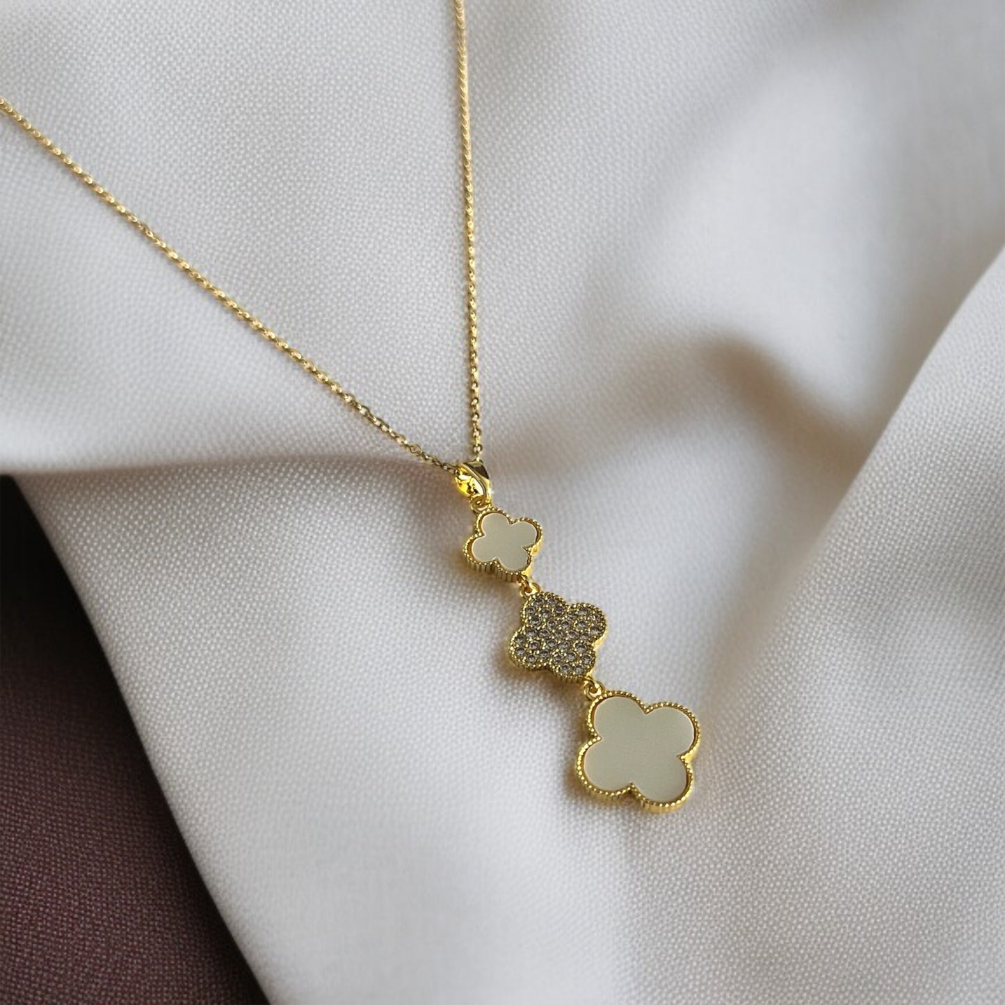 White Clover Series Chain Necklace