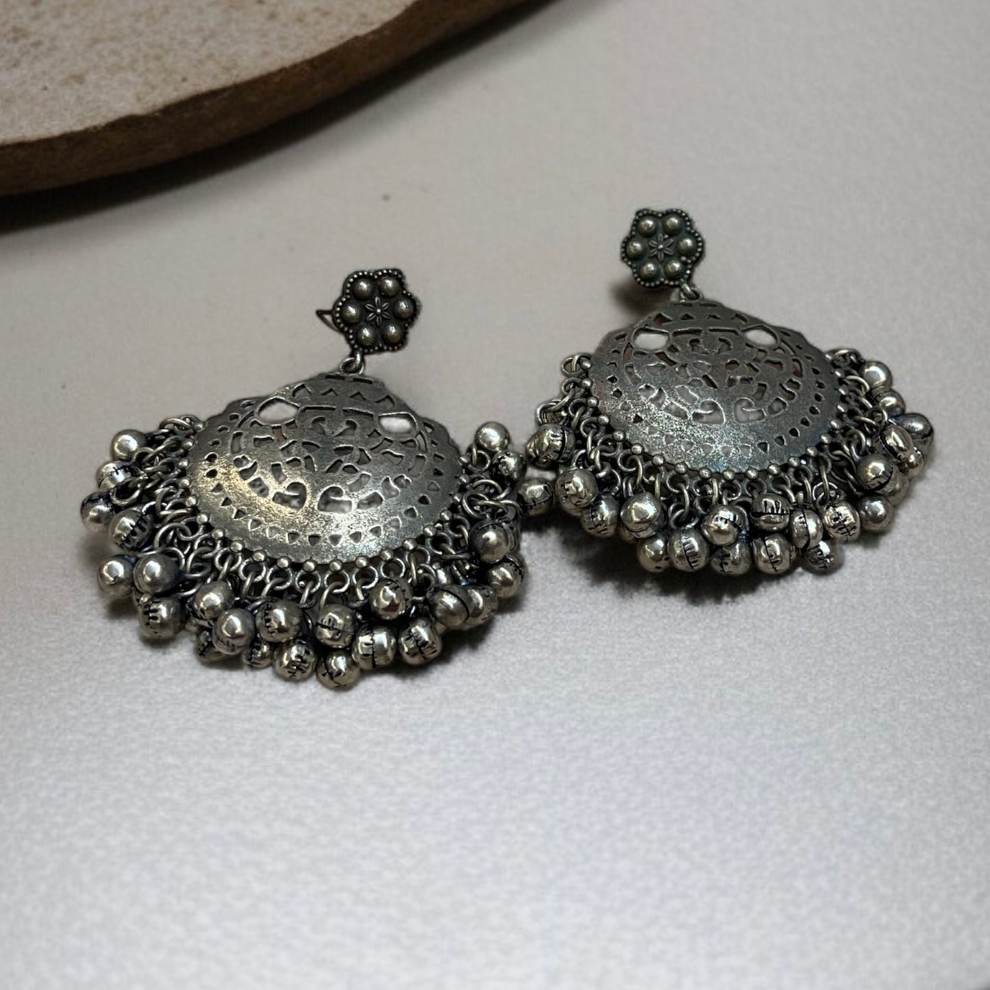 Ghungroo Chandbali Earring