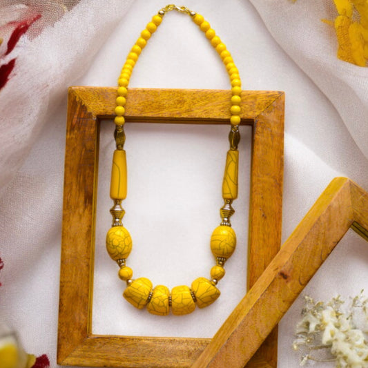 Yellow Mid Lenght Necklace