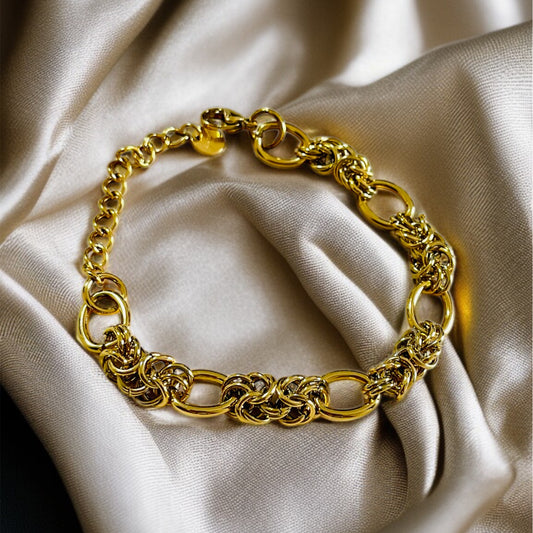 18K Gold Plating Chain Bracelet