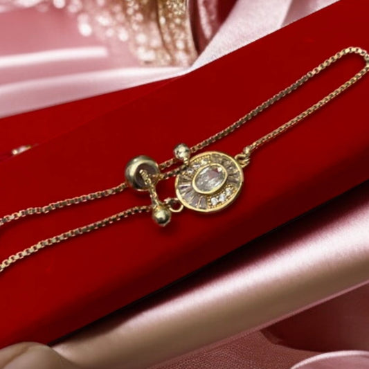 CZ Stone Bhaiya Bhabhi Rakhi