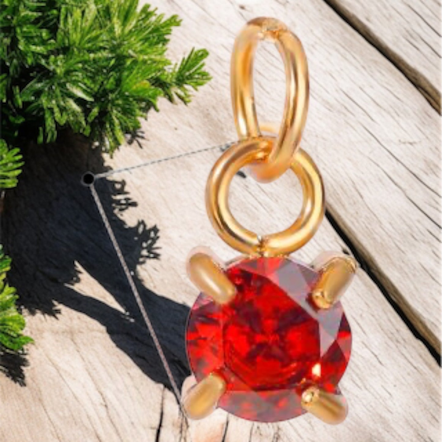 Red Stone Charm Only