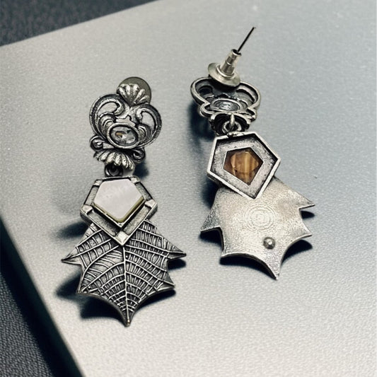 Leaf Small Drop Earrings