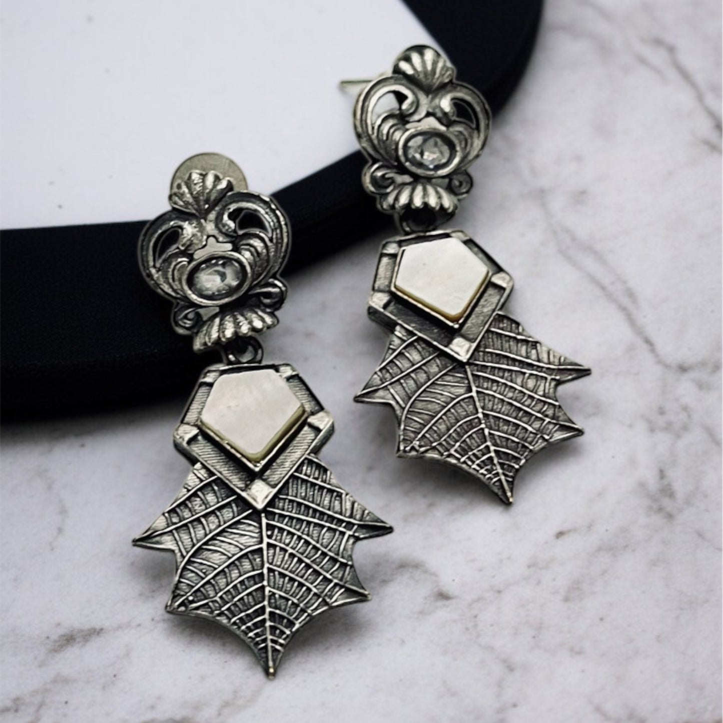 Leaf Small Drop Earrings