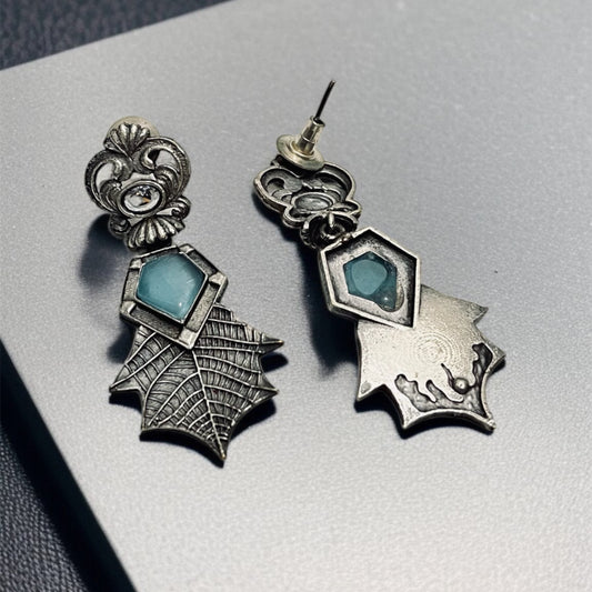 Leaf Small Drop Earrings