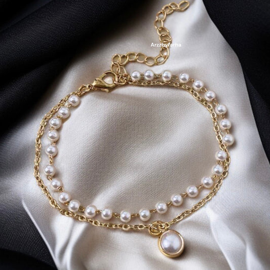 Pearl Chain Bracelet