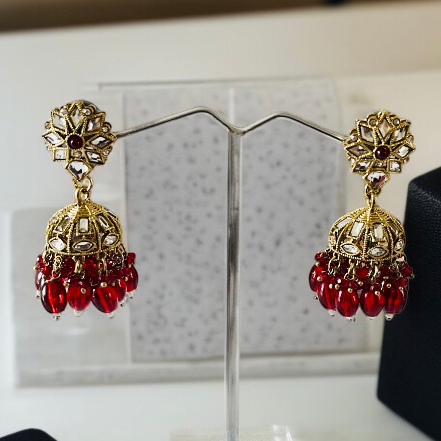 Beaded Small Jhumka Earring