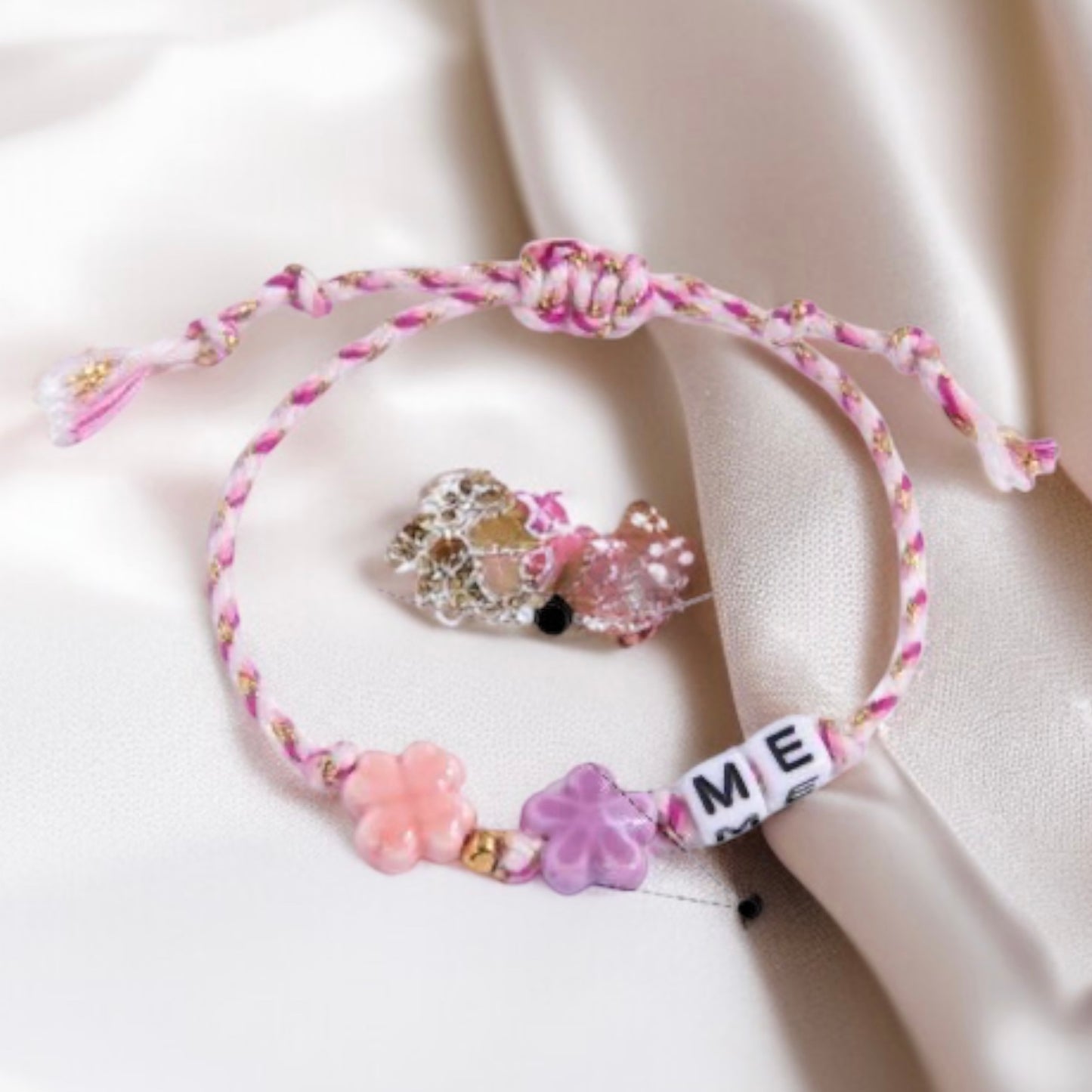 Clover Charm ME Thread Bracelet