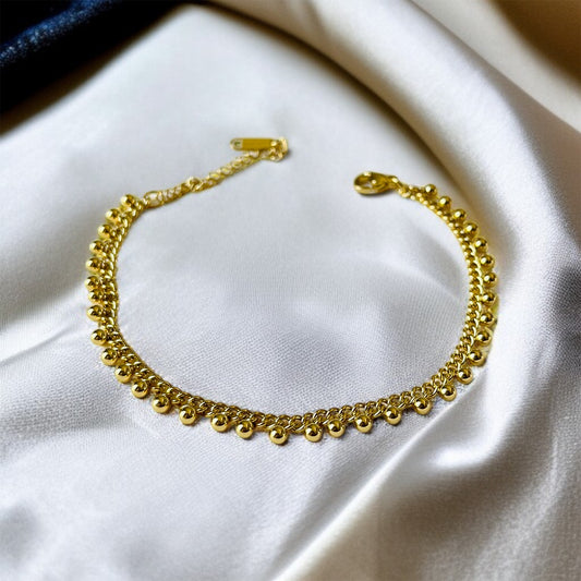 Gold Sleek Chain Bracelet