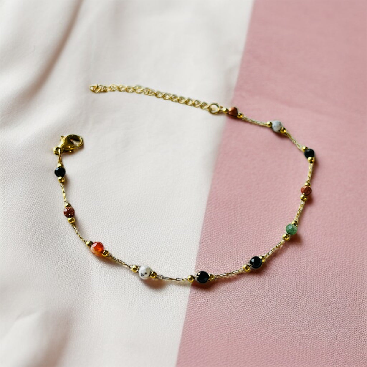 Small Beads Chain Bracelet
