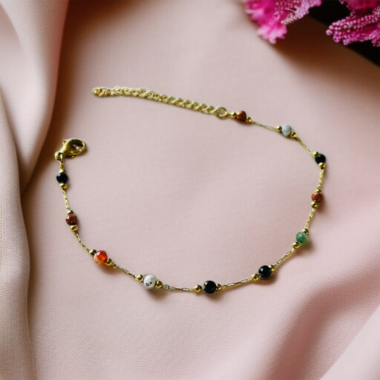 Small Beads Chain Bracelet