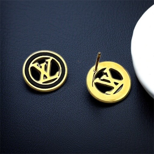 Brand Inspired MOP Studs Earrings