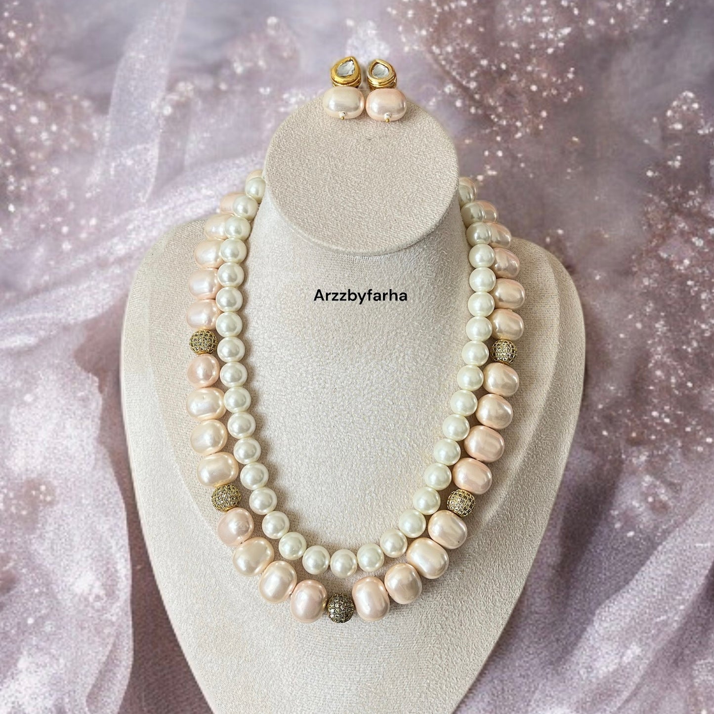 Double Layered Necklace Set