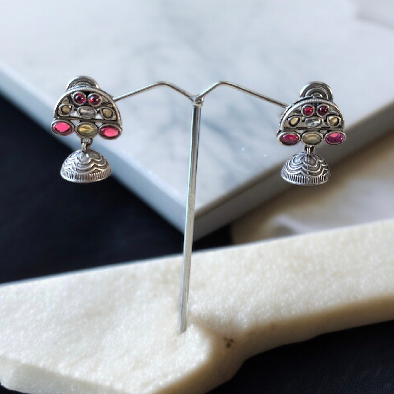 Brass Small Jhumkas Earring