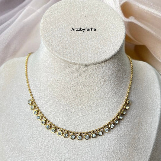 Dainty Pendant Chain Necklace