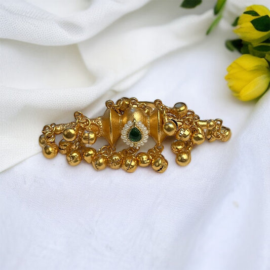 Brass Ghungroo Finger Ring