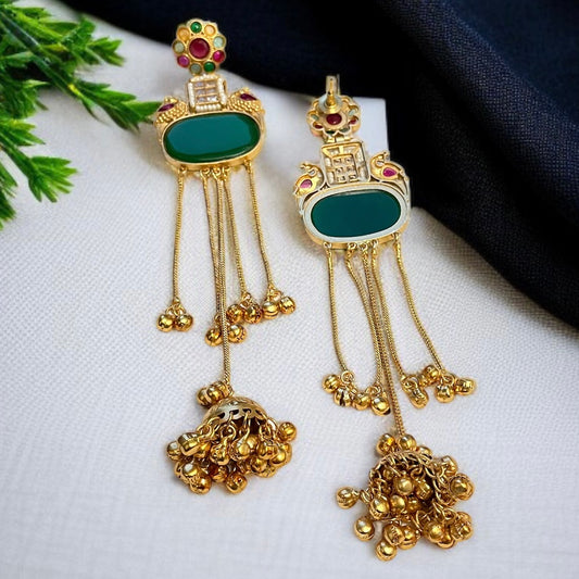 Drop Jhumkas Kashmiri Earring