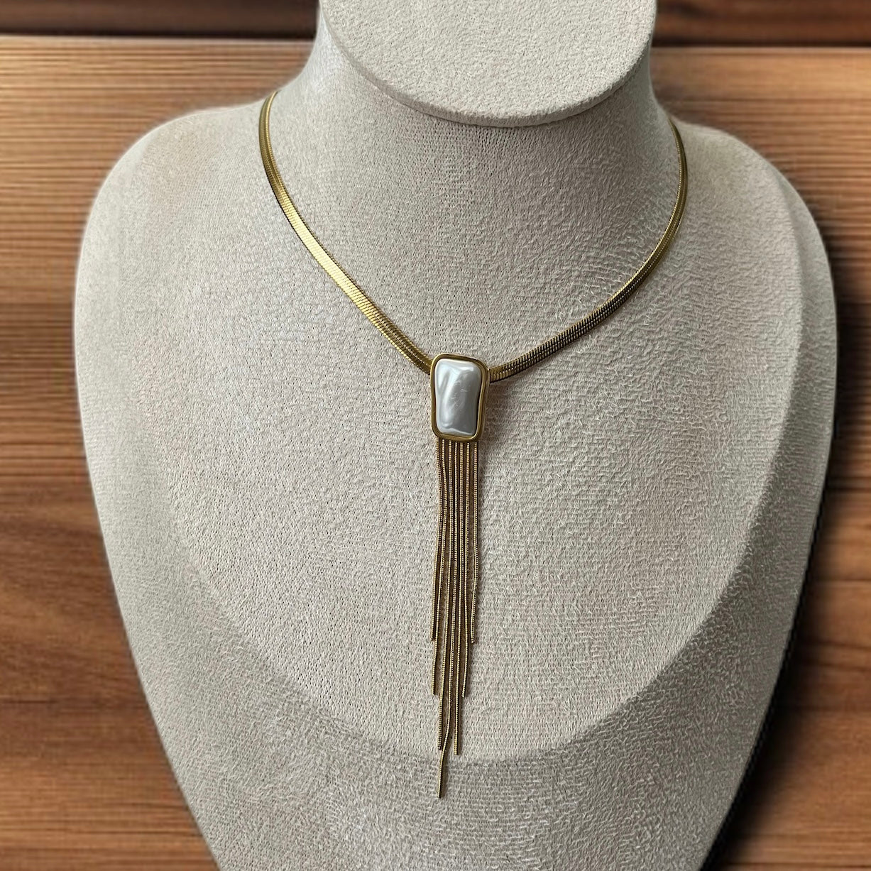 Pearl Drop Necklace