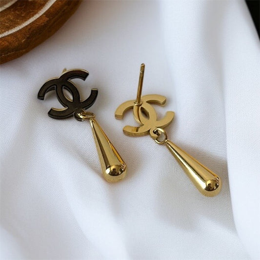 Brand Inspired Drop Earrings