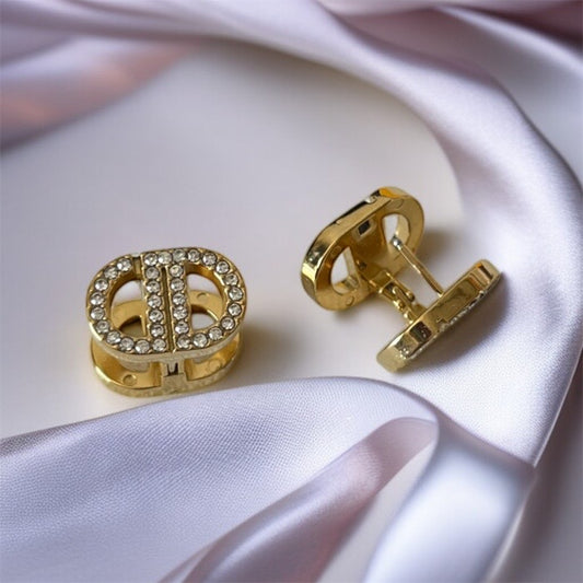 Brand Inspired Huggies Earrings