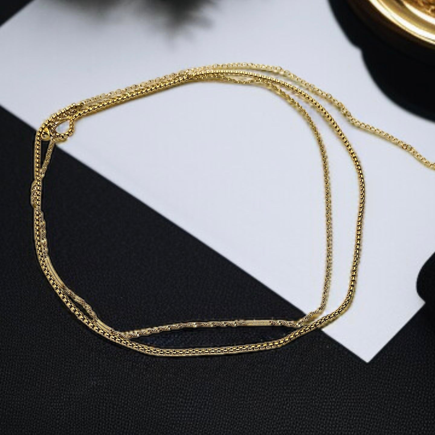 Double Chain Waist Chain