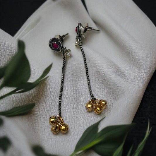 Ghungroo Small Drop Earrings