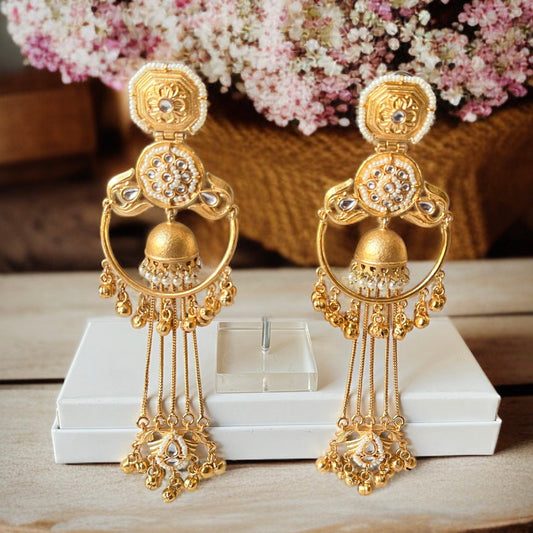 Classic Kashmiri Hoop Earrings