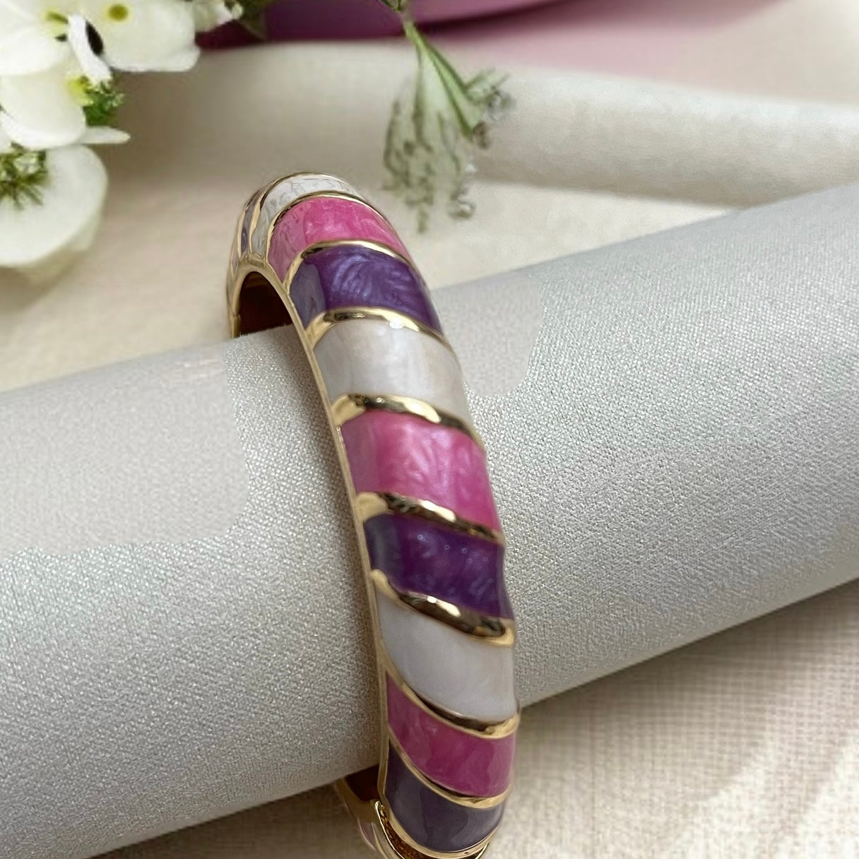 Enamel Openable Bangles