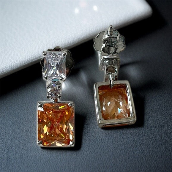 Semi Precious Stone Earrings