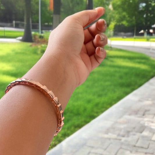 Rose Gold Single Bangle