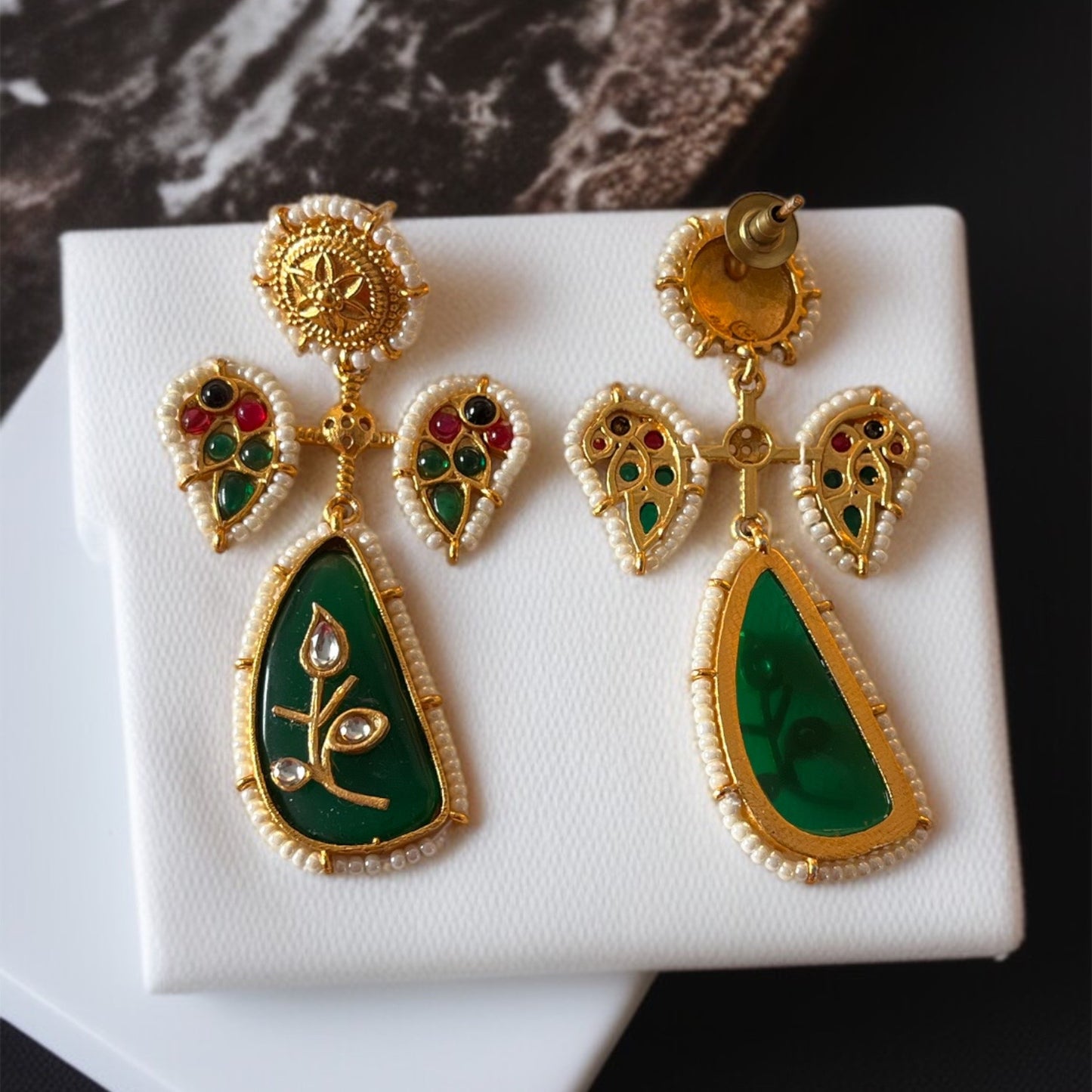 Monalisa Stone Drop Earrings