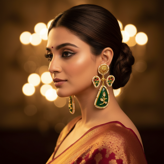 Monalisa Stone Drop Earrings