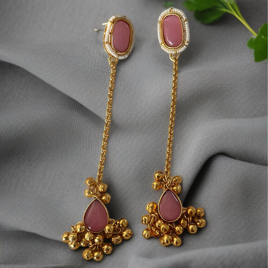 Sleek Ghungroo Kashmiri Earrings