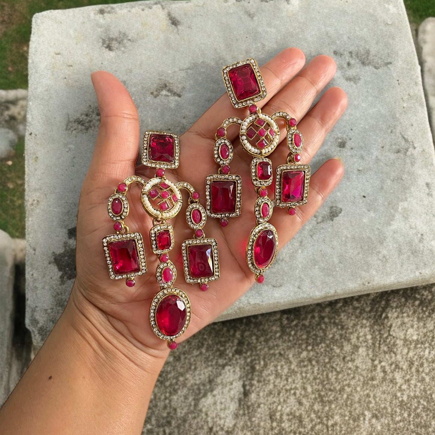 Deepika Chandelier Earrings