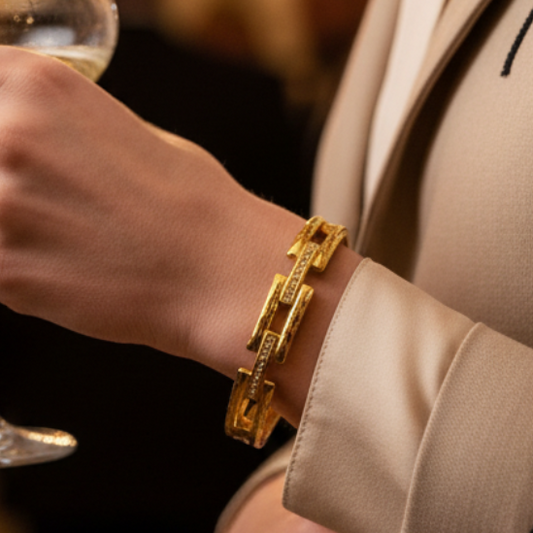 gold bracelet