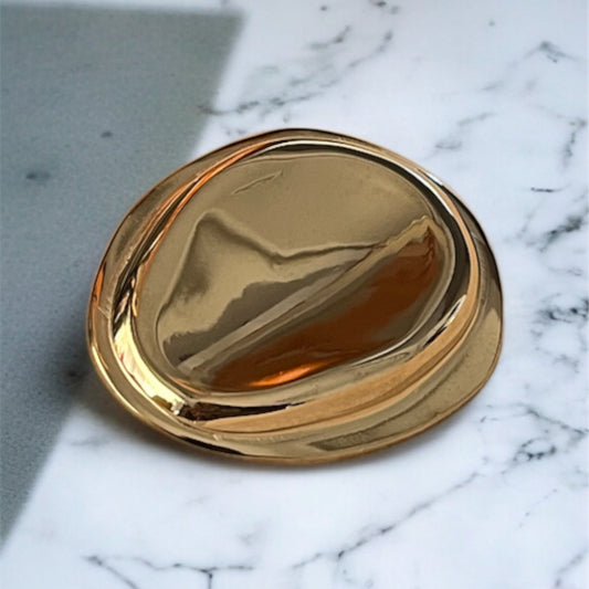 Gold Plated Brooch