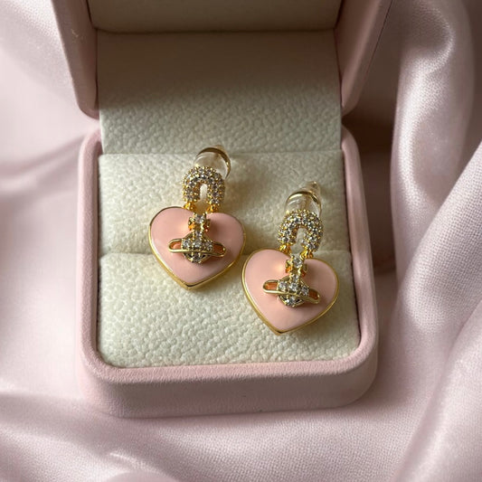 Vivienne Brand Inspired Drop Earrings