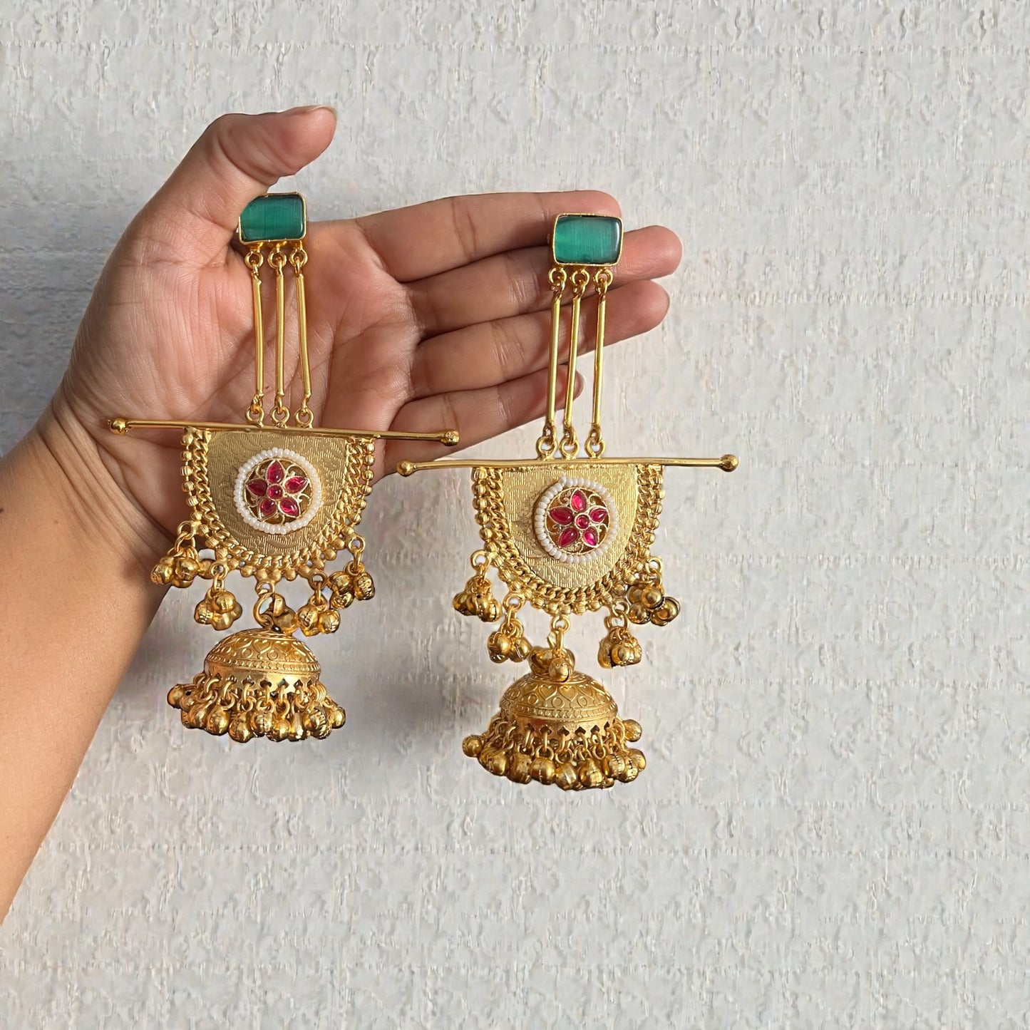 Designer Kashmiri Earrings