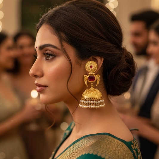 Kashmiri Jhumka Earrings