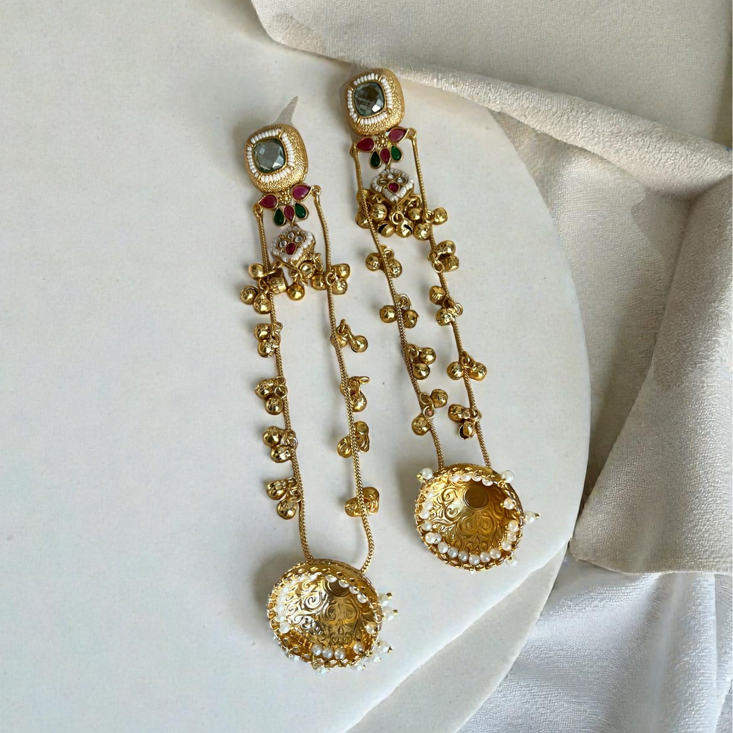 Kasmiri Jhumka Earrings