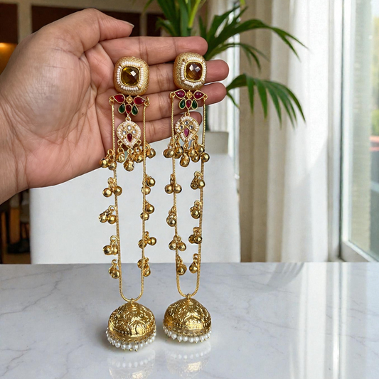 Kasmiri Jhumka Earrings