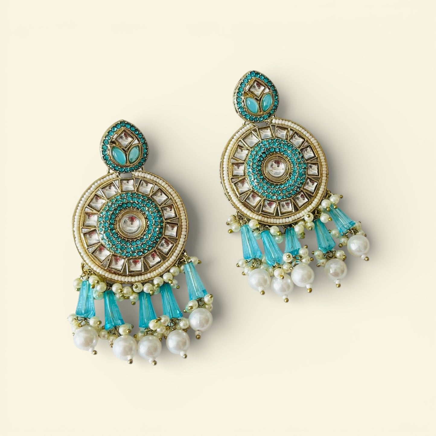 Kundan Chandbali Earrings