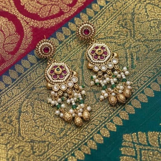 Rajwadi Statement Necklace Set