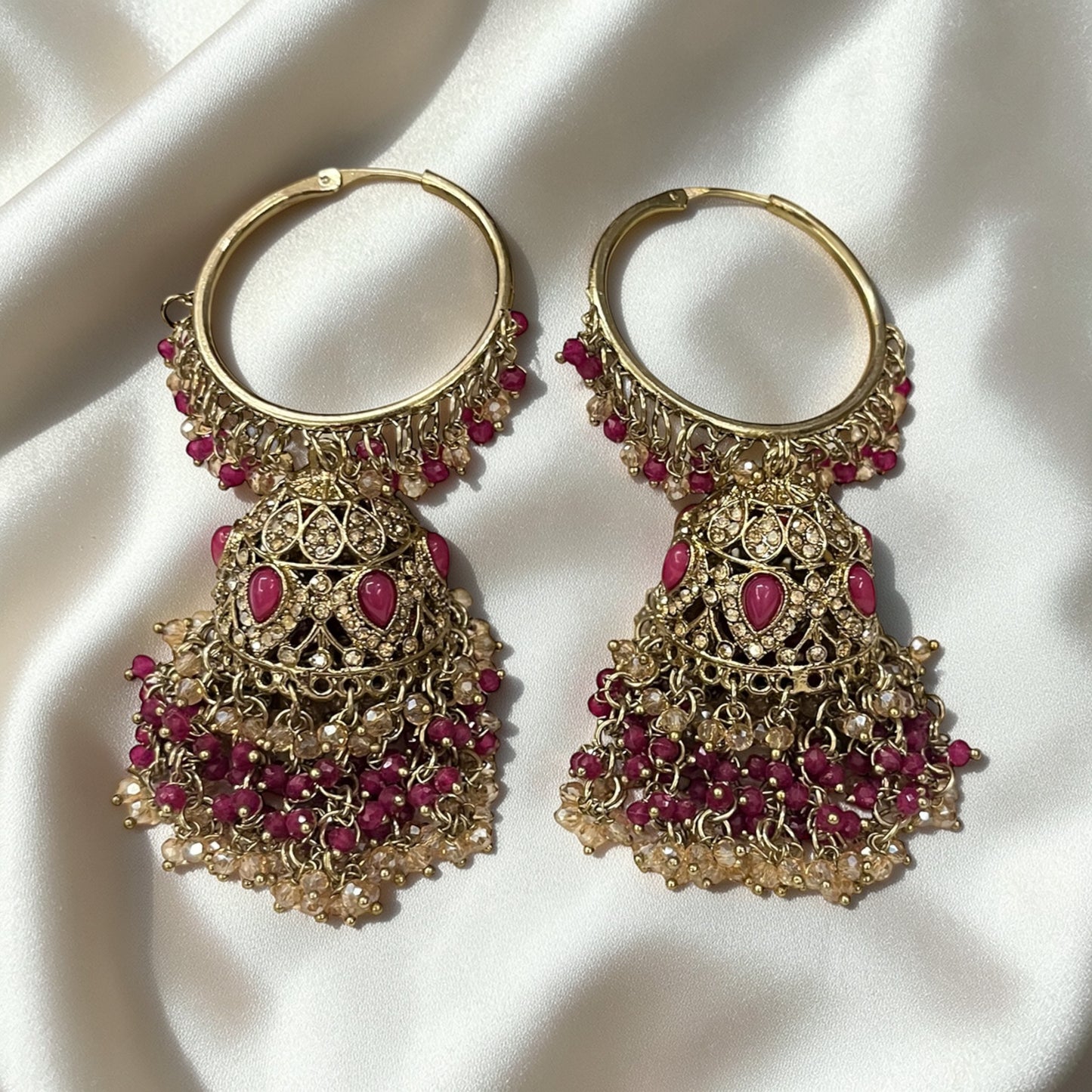 Punjabi Beads Necklace Set