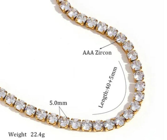 Tennis Chain Necklace