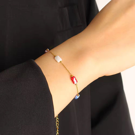 Small Beads Chain Bracelet