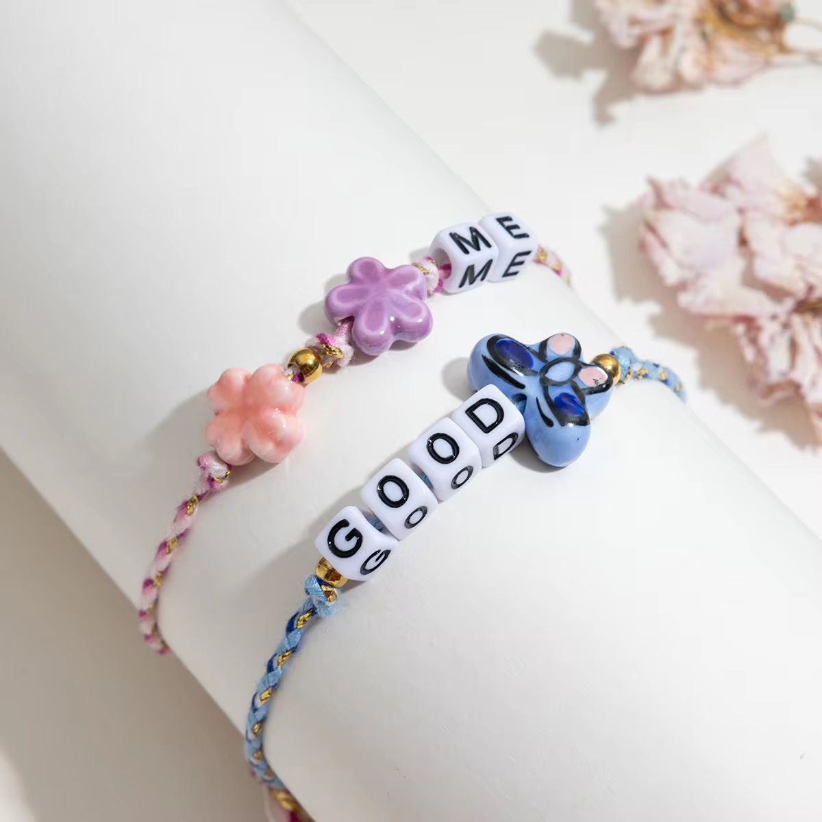 Clover Charm ME Thread Bracelet