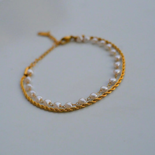 Luxe Double Chain Bracelet
