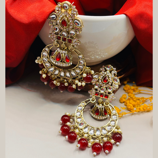 Designer Chandbali Earrings