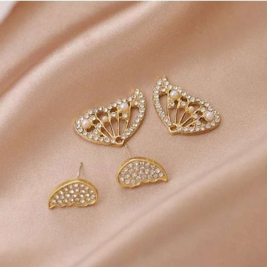 Trendy Butterfly Studs